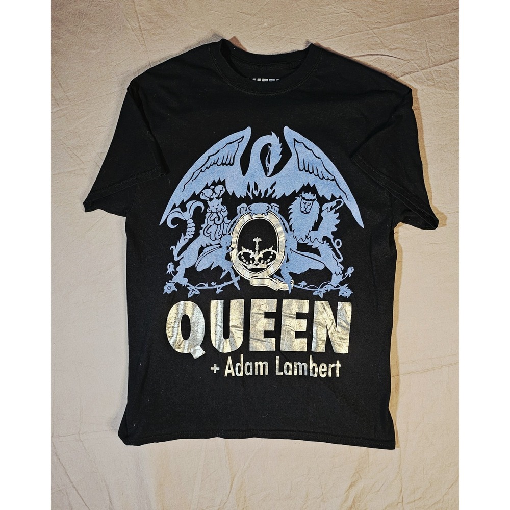Queen + Adam Lambert Concert Tour/USA T-Shirt Size Medium
